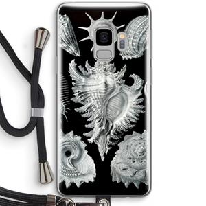 CaseCompany Haeckel Prosobranchia: Samsung Galaxy S9 Transparant Hoesje met koord