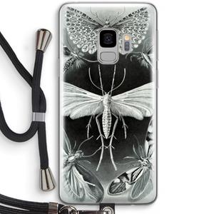 CaseCompany Haeckel Tineida: Samsung Galaxy S9 Transparant Hoesje met koord