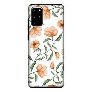 CaseCompany Peachy flowers: Samsung Galaxy S20 Plus Tough Case