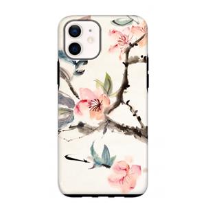 CaseCompany Japanse bloemen: iPhone 12 mini Tough Case