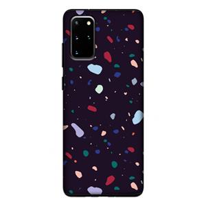 CaseCompany Dark Rounded Terrazzo: Samsung Galaxy S20 Plus Tough Case