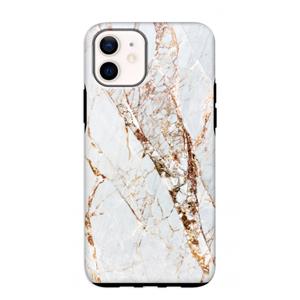 CaseCompany Goud marmer: iPhone 12 mini Tough Case