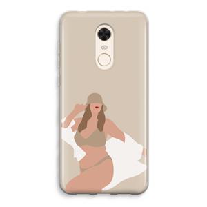 CaseCompany One of a kind: Xiaomi Redmi 5 Transparant Hoesje