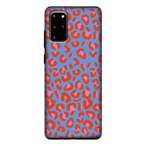 CaseCompany Leopard blue: Samsung Galaxy S20 Plus Tough Case