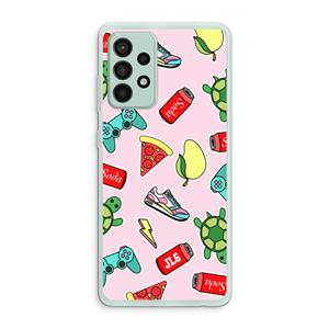 CaseCompany Things Jamie Loves: Samsung Galaxy A52s 5G Transparant Hoesje
