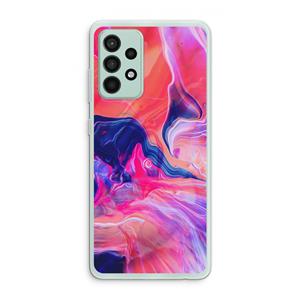 CaseCompany Earth And Ocean: Samsung Galaxy A52s 5G Transparant Hoesje
