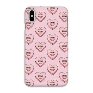 CaseCompany Chicks before dicks: iPhone XS Tough Case