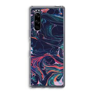CaseCompany Light Years Beyond: Sony Xperia 5 Transparant Hoesje