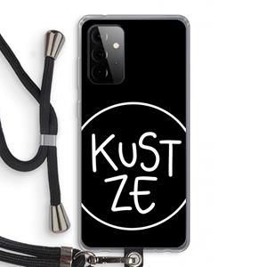 CaseCompany KUST ZE: Samsung Galaxy A72 5G Transparant Hoesje met koord