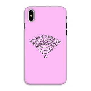 CaseCompany Home Is Where The Wifi Is: iPhone XS Tough Case