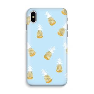 CaseCompany Ananasjes: iPhone XS Tough Case