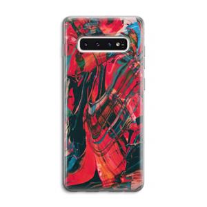 CaseCompany Endless Descent: Samsung Galaxy S10 4G Transparant Hoesje