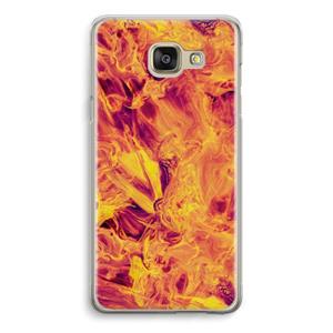 CaseCompany Eternal Fire: Samsung Galaxy A5 (2016) Transparant Hoesje