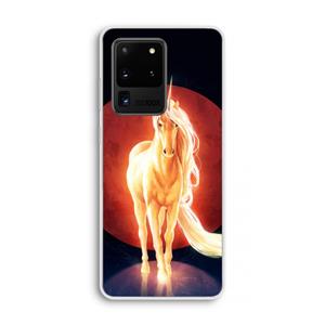 CaseCompany Last Unicorn: Samsung Galaxy S20 Ultra Transparant Hoesje