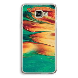 CaseCompany Green Inferno: Samsung Galaxy A5 (2016) Transparant Hoesje