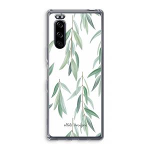 CaseCompany Branch up your life: Sony Xperia 5 Transparant Hoesje