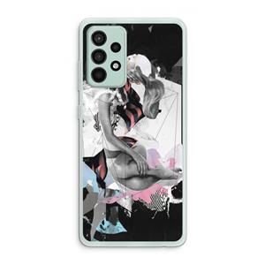 CaseCompany Camouflage de sommeil: Samsung Galaxy A52s 5G Transparant Hoesje