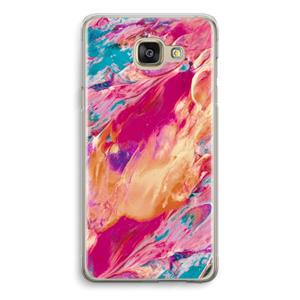 CaseCompany Pastel Echoes: Samsung Galaxy A5 (2016) Transparant Hoesje