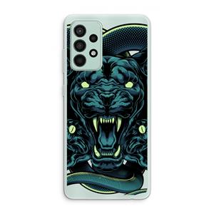 CaseCompany Cougar and Vipers: Samsung Galaxy A52s 5G Transparant Hoesje