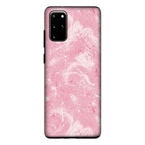 CaseCompany Abstract Painting Pink: Samsung Galaxy S20 Plus Tough Case