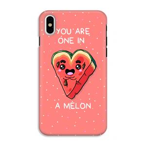 CaseCompany One In A Melon: iPhone XS Tough Case