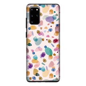 CaseCompany Terrazzo Memphis Pink: Samsung Galaxy S20 Plus Tough Case