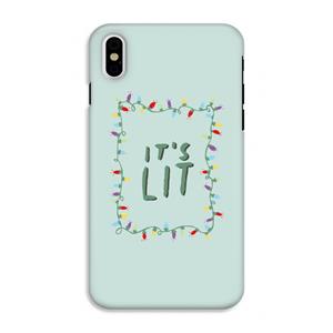 CaseCompany It's Lit: iPhone XS Tough Case