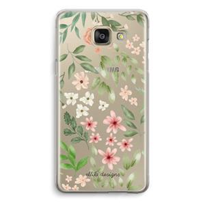 CaseCompany Botanical sweet flower heaven: Samsung Galaxy A5 (2016) Transparant Hoesje