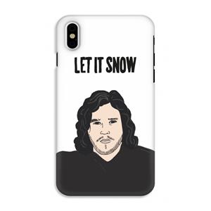 CaseCompany Let It Snow: iPhone XS Tough Case