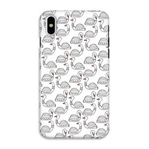 CaseCompany Zwanen: iPhone XS Tough Case