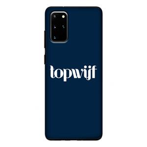 CaseCompany Topwijf Navy: Samsung Galaxy S20 Plus Tough Case