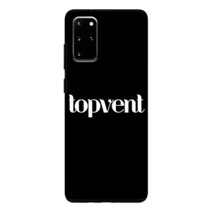 CaseCompany Topvent Zwart: Samsung Galaxy S20 Plus Tough Case