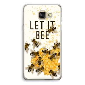 CaseCompany Let it bee: Samsung Galaxy A5 (2016) Transparant Hoesje