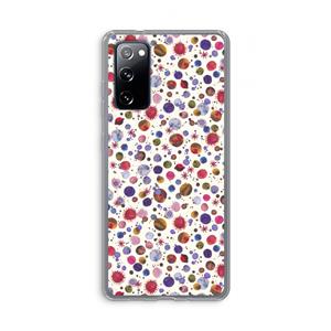 CaseCompany Planets Space: Samsung Galaxy S20 FE / S20 FE 5G Transparant Hoesje