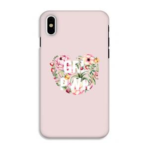 CaseCompany GRL PWR Flower: iPhone XS Tough Case