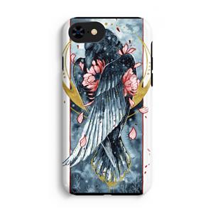 CaseCompany Golden Raven: iPhone 8 Tough Case
