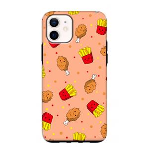 CaseCompany Chicken 'n Fries: iPhone 12 mini Tough Case