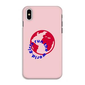 CaseCompany Run The World: iPhone XS Tough Case