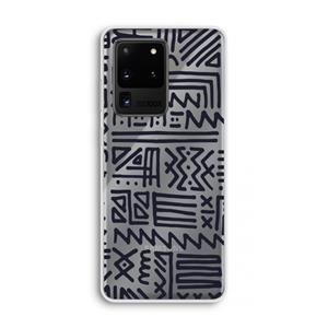 CaseCompany Marrakech print: Samsung Galaxy S20 Ultra Transparant Hoesje