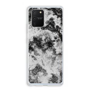 CaseCompany Onweer: Samsung Galaxy S10 Lite Transparant Hoesje