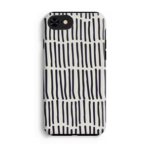 CaseCompany Moroccan stripes: iPhone 8 Tough Case