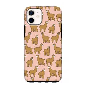 CaseCompany Alpacas: iPhone 12 mini Tough Case
