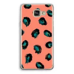 CaseCompany Pink Cheetah: Samsung Galaxy A5 (2016) Transparant Hoesje