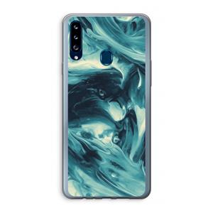 CaseCompany Dreaming About Whales: Samsung Galaxy A20s Transparant Hoesje