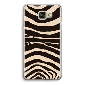 CaseCompany Arizona Zebra: Samsung Galaxy A5 (2016) Transparant Hoesje