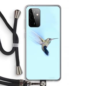 CaseCompany Kolibri: Samsung Galaxy A72 5G Transparant Hoesje met koord