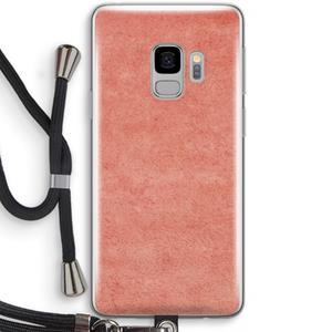 CaseCompany Marrakech Walls: Samsung Galaxy S9 Transparant Hoesje met koord