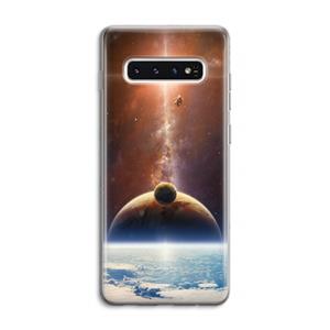 CaseCompany Omicron 2019: Samsung Galaxy S10 4G Transparant Hoesje