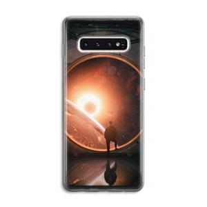 CaseCompany Ephemeral: Samsung Galaxy S10 4G Transparant Hoesje