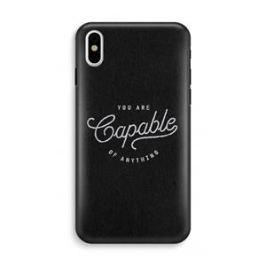 CaseCompany Capable: iPhone XS Tough Case